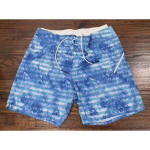 Lululemon Athletica Men's Blue Lined Swim Trunks Swimsuit Size 36